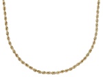 14k Yellow Gold 2.3mm Raffinato Rope 20" Necklace