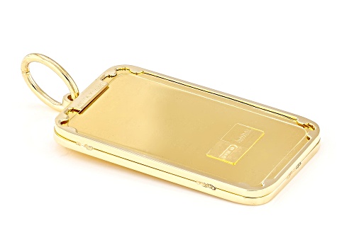 24k Yellow Gold Classic 10g Ingot with 14k Yellow Gold Frame