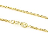 14k Yellow Gold 1.5mm 4-Sides Diamond Cut Spiga Milano 16" Necklace