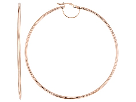 14k Rose Gold 2.25" Capri Earrings