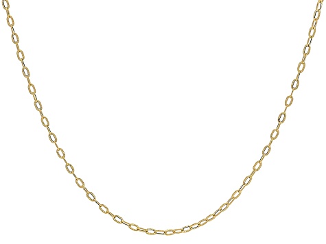 14k Yellow Gold 2.5mm Sun 16" Necklace