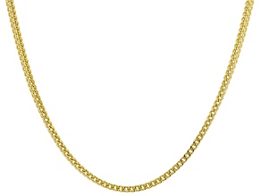 14k Yellow Gold Franco 18" Necklace