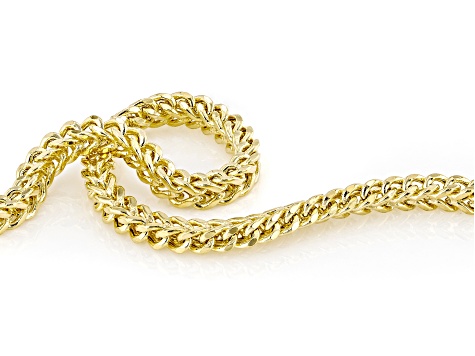14k Yellow Gold Franco 22" Necklace