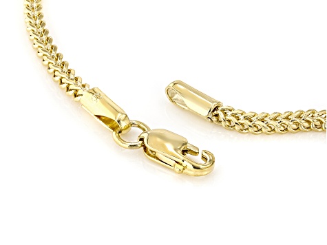 14k Yellow Gold Franco 22" Necklace