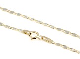 14k Gold Two-Tone 2.3mm Lucciola 18" Necklace