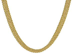 14k Yellow Gold 9.5mm Raffinato Multi-Row Rope 18" Necklace