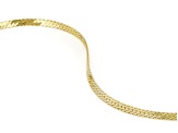 14k Yellow Liquid Gold Herringbone 20" Necklace