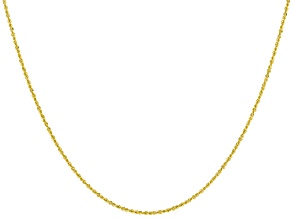 14k Yellow Gold 0.9mm Margherita 18" Necklace