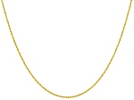 14k Yellow Gold 0.9mm Margherita 18" Necklace