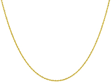 14k Yellow Gold 0.9mm Margherita 18" Necklace