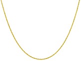 14k Yellow Gold 0.9mm Margherita 18" Necklace