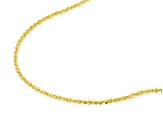 14k Yellow Gold 0.9mm Margherita 18" Necklace