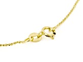 14k Yellow Gold 0.9mm Margherita 18" Necklace
