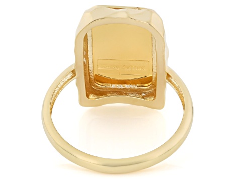 24k Gold Classic Ingot with 14k Gold Nugget Frame