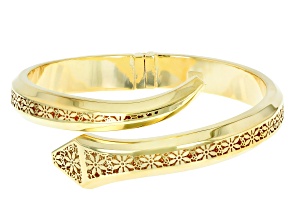 14k Yellow Gold Ricami Snake Bangle