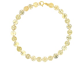 14k Yellow Gold 5mm Ricami "Confetti Collection" Bracelet