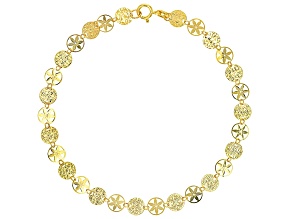 14k Yellow Gold 5mm Ricami "Confetti Collection" Bracelet