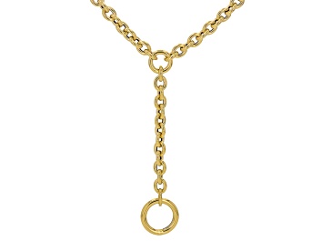 Picture of 14k Yellow Gold 5.25mm Rolo Y-Necklace
