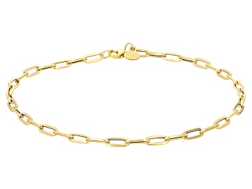 Picture of 14k Yellow Gold 2.8mm Paperclip Bracelet