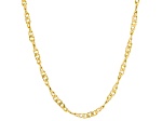 14k Yellow Gold 2.4mm Singapore 20" Chain