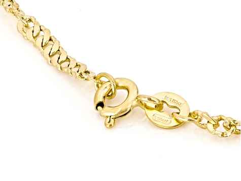 14k Yellow Gold 2.4mm Singapore 20" Chain