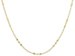 14k Yellow Gold 1.65mm Paperclip Petali Station 20" Necklace