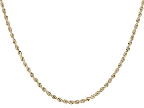 14k Yellow Gold 1.6mm Renaissance Rope 18" Necklace