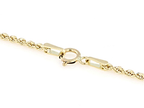 14k Yellow Gold 1.6mm Renaissance Rope 20" Necklace