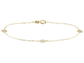 14k Yellow Gold Fiori Ricami Confetti Bracelet