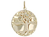 14k Yellow Gold Tree of Life Pendant