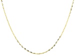 14k Yellow Gold 0.70mm Alternata 16" Chain