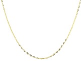 14k Yellow Gold 0.70mm Alternata 16" Chain