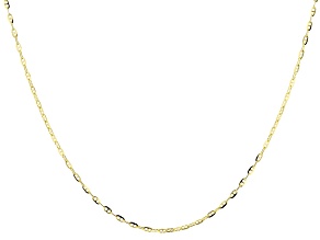14k Yellow Gold 0.70mm Alternata 20" Chain
