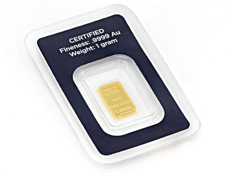 24k Yellow Gold 1g Blister Pack Set Of 2 - SSM007 | JTV