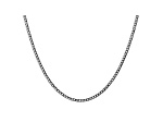 14k Gold 2.5mm Semi-Solid Curb Link Chain