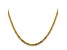 14k Yellow Gold 2.5mm Byzantine Chain 16"