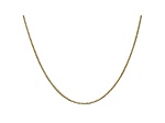 14k Yellow Gold 1.0mm Box Chain 16"
