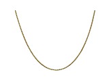 14k Yellow Gold 1.0mm Box Chain 18"