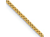 14k Yellow Gold 1.0mm Box Chain 28"