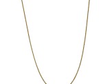 14k Yellow Gold 1.0mm Box Chain 28"