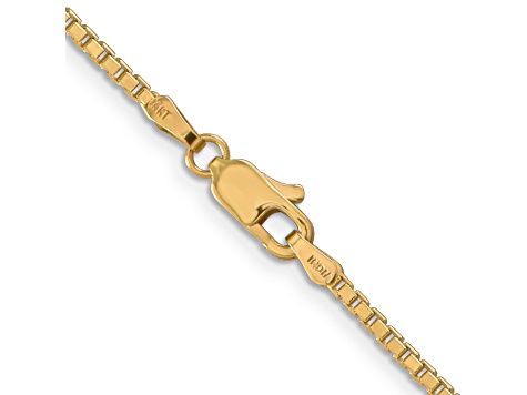 14k Yellow Gold 1.9mm Box Chain 20"