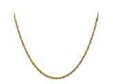 14k Yellow Gold 1.7mm Polished Singapore Chain 20"