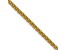 14k Yellow Gold 1mm Solid Diamond Cut Wheat Chain 18"