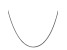 14k White Gold 1.mm Solid Diamond Cut Wheat Chain 24"