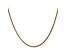 14k Yellow Gold 1.8mm Solid Diamond Cut Wheat Chain 16 inches