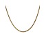 14k Yellow Gold 1.8mm Solid Diamond Cut Wheat Chain 20 inches