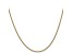 14k Yellow Gold 1.5mm Cable Chain 16 Inches