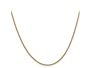 14k Yellow Gold 1.5mm Cable Chain 20 Inches