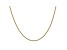 14k Yellow Gold 1.8mm Solid Polished Cable Chain 24 Inches