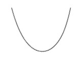 14k White Gold 1.80 mm Cable Chain 16 Inches